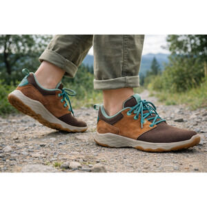 Teva Arrowood TrailSneakers Womens 8 Brown Leather Mesh Hiking Casual Shoes